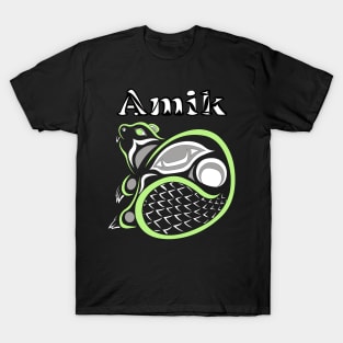 Amik (Beaver) Agender Pride T-Shirt